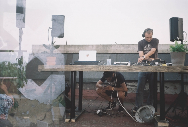 15 Banket Ostrava Dock rooftop party